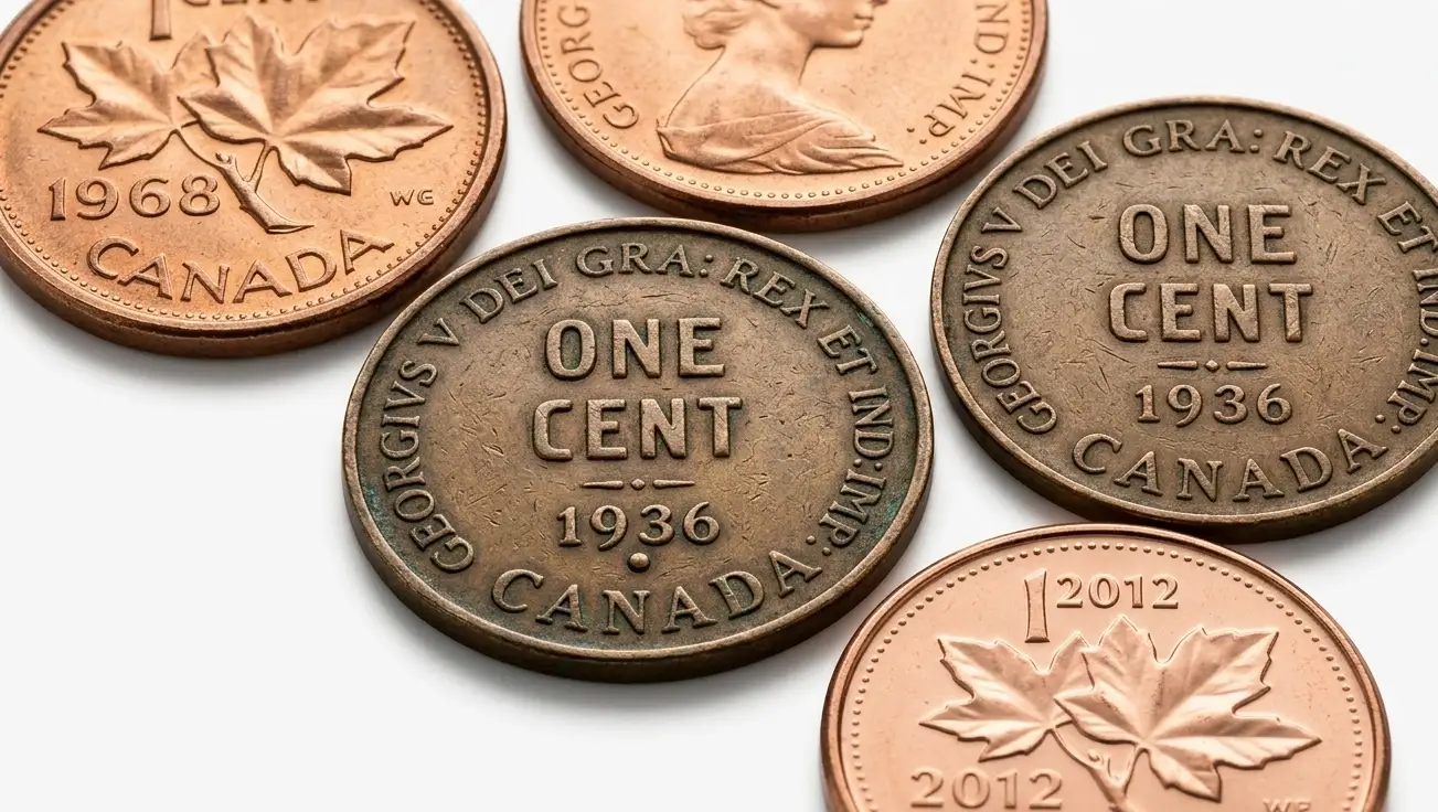 The Most Important Dates in Canadian Penny Values